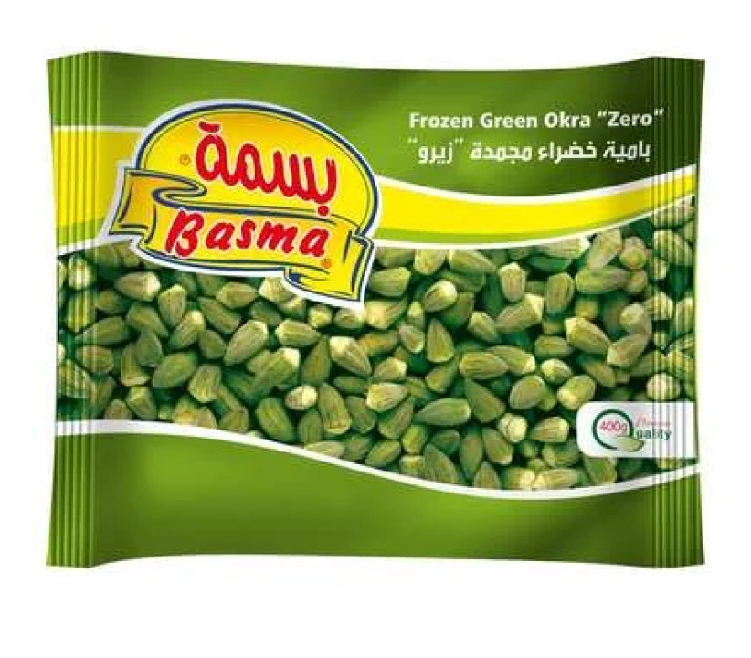 BASMA FROZEN GREEN OKRA ZERO 400 G
