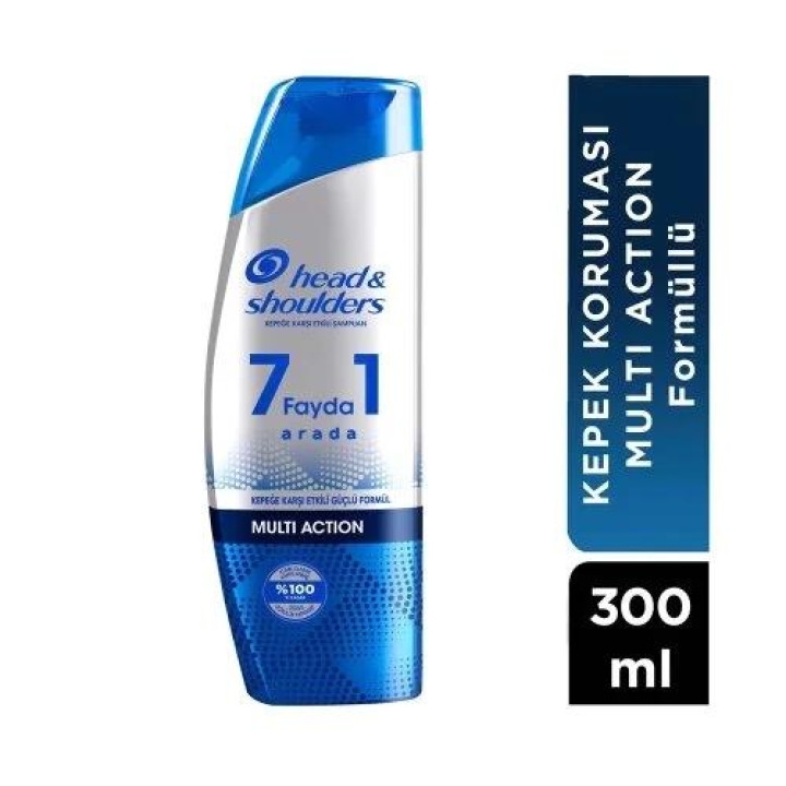 H&SH 7IN1 MULTI ACTION ŞAMPUAN 300 ml