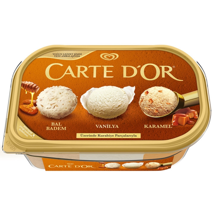 ALGİDA C D BAL BADEM VANİLYA KARAMEL 850 ml