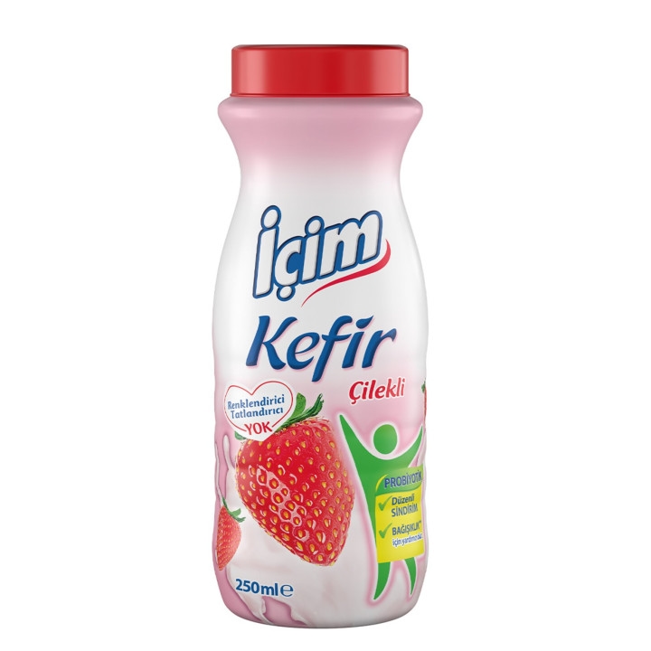 İÇİM KEFİR ÇİLEKLİ 250 ml