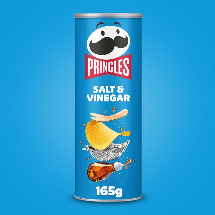 PRINGLES SALT & VINEGAR 165 G