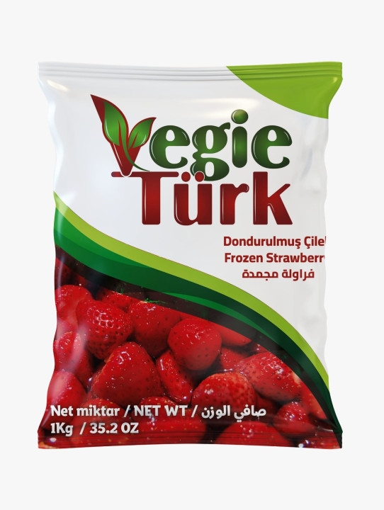 VEGİA TÜRK DONDURUMUŞ ÇİLEK 1 KG