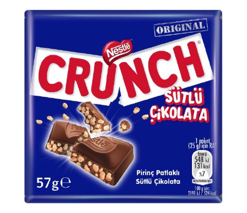 CRUNCH SÜTLÜ ÇIKOLATA 57 G