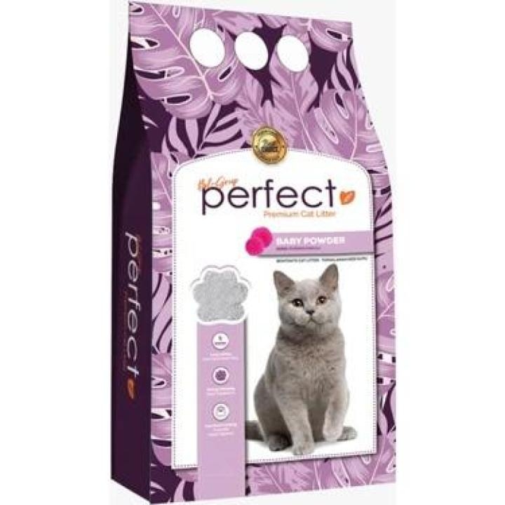 بيرفيكت رمل قطط رائحة بودرة الأطفال 5 لتر