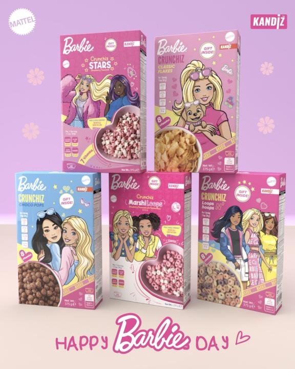 باربي كورن فليكس فراولة وفانيليا 375 غرام