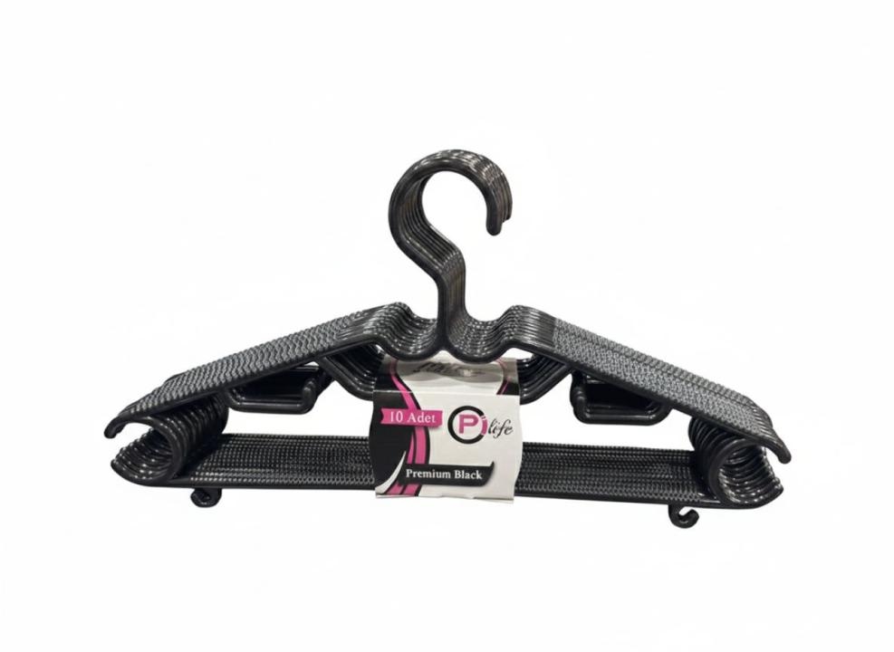 علاقات ملابس بلاستيك قوي عدد 10