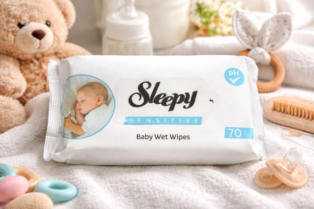 سليبي مناديل معطرة للأطفال  عدد 70