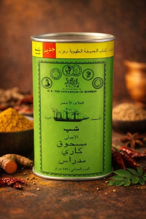 السفينة مسحوق كاري مدراس 250 غرام