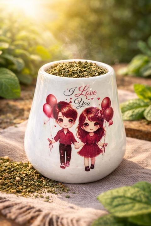 جوزة متة مع بوالين