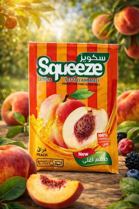 سكويز دراق 25 غرام