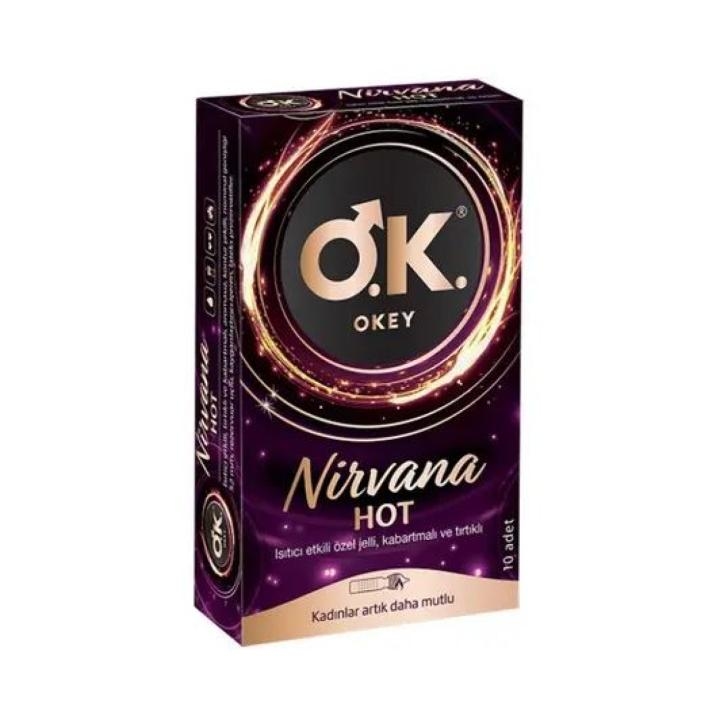 أوكاي نيرفانا هوت واقي ذكري عدد 10