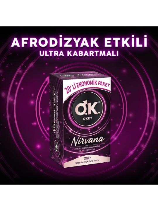 أوكاي نيرفانا هوت واقي ذكري عدد 202