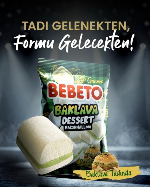 BEBETO BAKLAVA DESSERT MARSHMALLOW 60 G