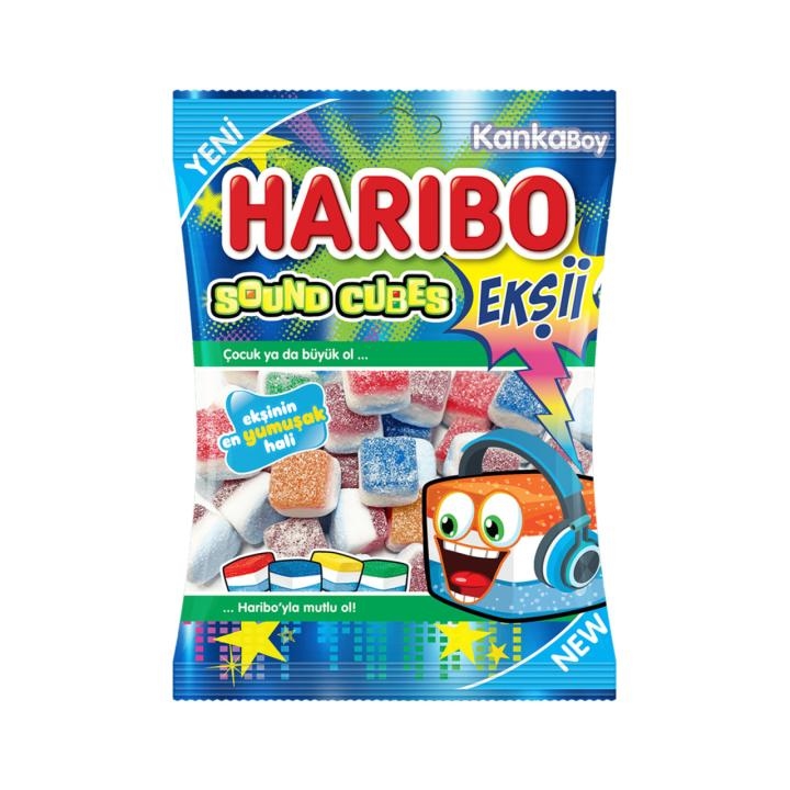 HARIBO SOUND CUBES EKŞİİ 70 G