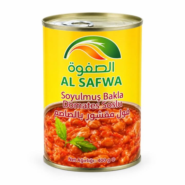 الصفوة فول مقشور بالصلصة 400 غرام