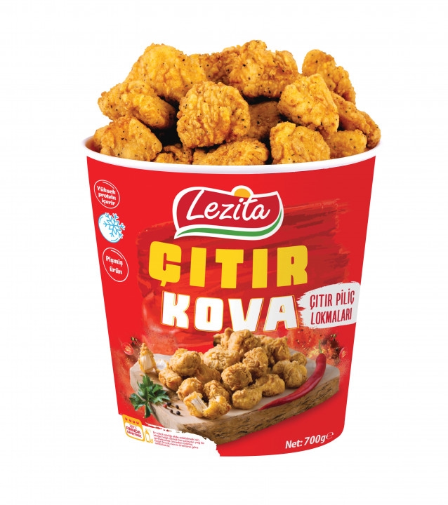 LEZİTA ÇITIR KOVA ÇITER PİLİÇE 850 G