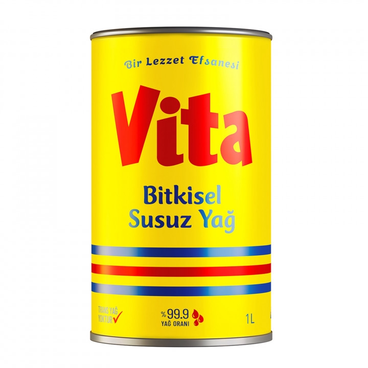VİTA BİTKİSEL SUSUZ YAĞ 1 L