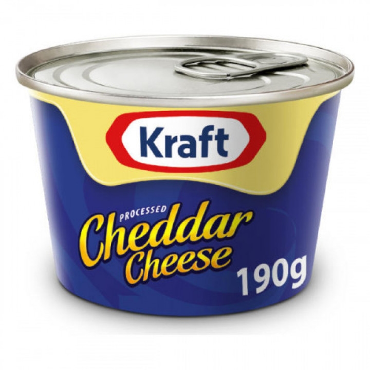 KRAFT CHEDDAR CHEESE 190 G