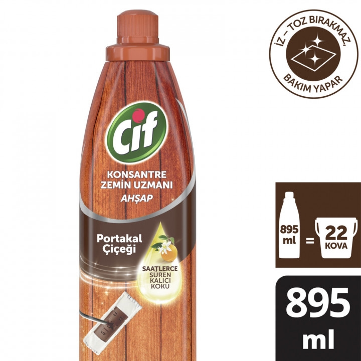 CİF AHŞAP PORTAKAL ÇİÇEĞİ 895 ml