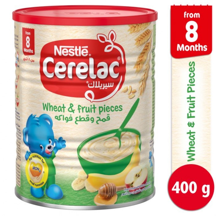 CERELAC WHEAT & FRUIT PIECES 400 G