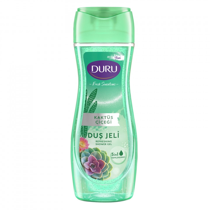 DURU KAKTÜS ÇİÇEĞİ DUŞ JELİ 650 ml