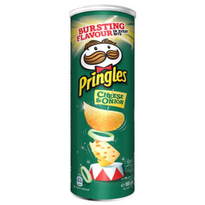 PRINGLES CHEESE & ONION 165 G