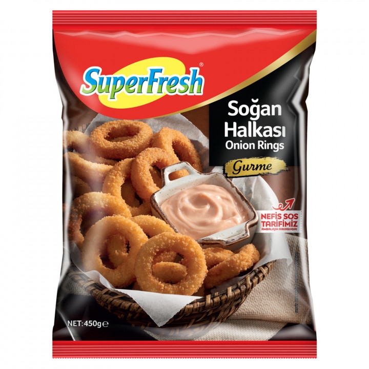 SUPER FRESH ÇITIR SOĞAN HALKASI 450 G
