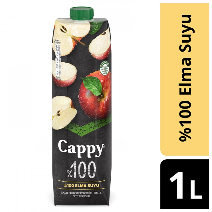 كابي تفاح أحمر كرتون 1 لتر