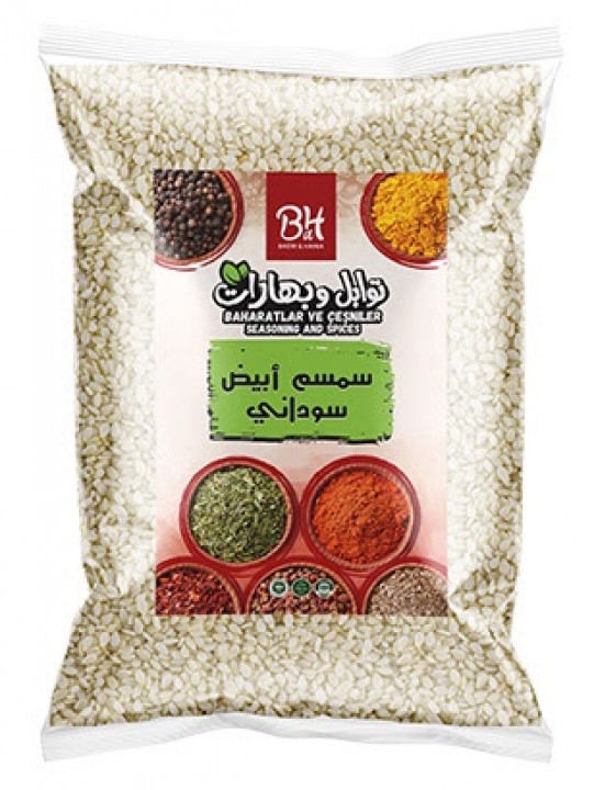 بدري وهنية سمسم أبيض 80 غرام