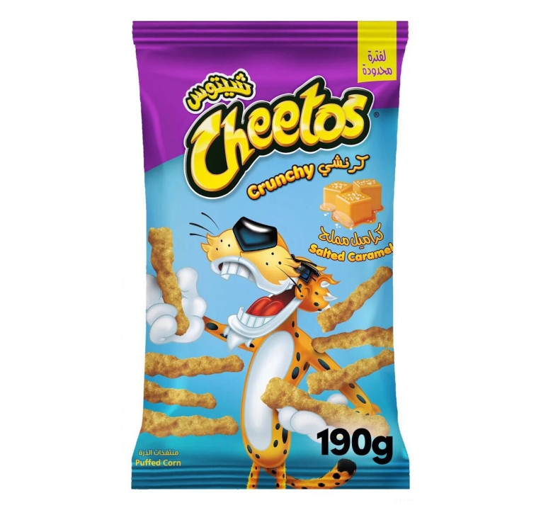 CHEETOS CRUNCHY SALTED CARAMEL 190 G
