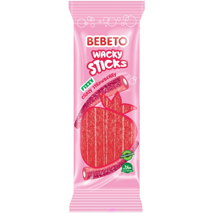 BEBETO SOUR BLAST STRAWBERRY 180  G