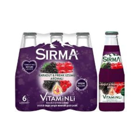 SIRMA KARADUT 200 ml ADET 6