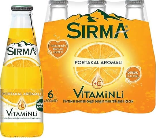 SIRMA PORTAKAL 200 ml ADET 6
