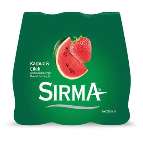 SIRMA KARPUZ & ÇILEK 200 ml ADET 6