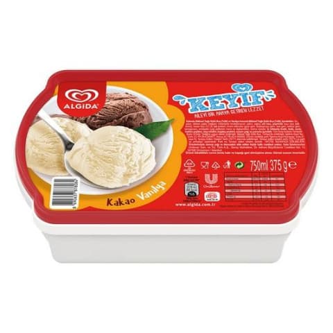 ALGİDA KEYİF KAKAO VANİLYA 750 ml