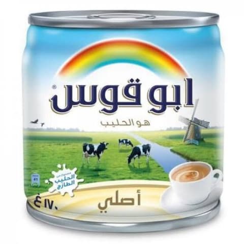 أبو قوس حليب مبخر 170 غرام