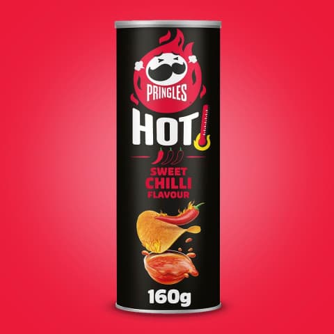 PRINGLES HOT SWEET CHILLI 160 G