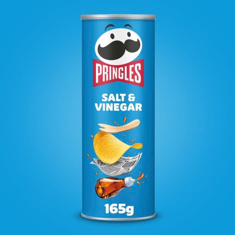 PRINGLES SALT & VINEGAR 165 G