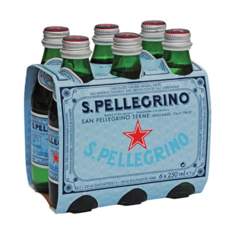 SAN PELLEGRINO DOĞAL MADEN SUYU 250 ml ADET 6