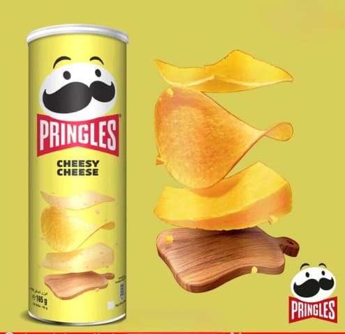 PRINGELS CHEESY CHEESE165 G