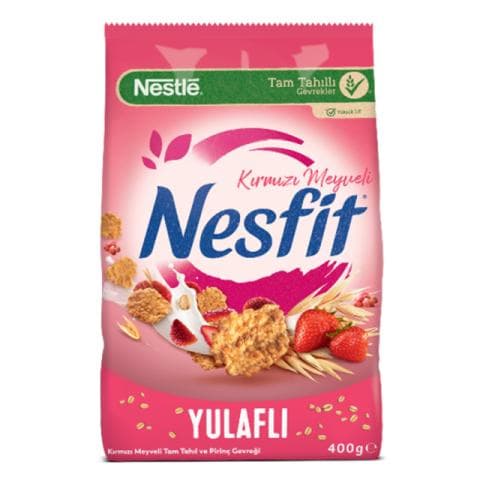 نستله نيسفيت كورن فليكس فواكه حمراء 400 غرام