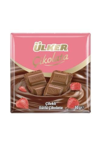 أولكر شوكولا بالحليب والفراولة 60 غرام