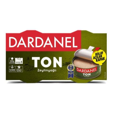 داردانيل تونا بزيت الزيتون 2*140 غرام