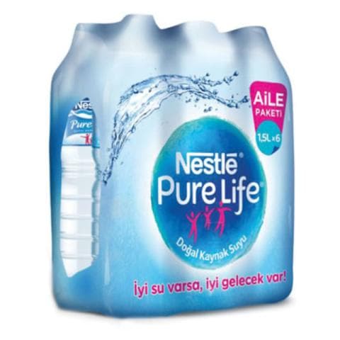 نستله ماء 1.5 لتر عدد 6