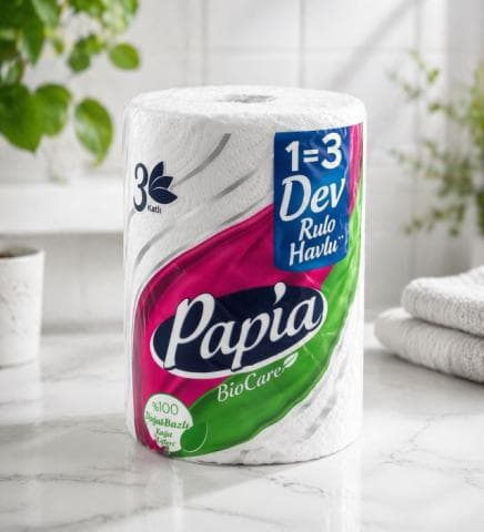 بابيا مناديل مطبخ 1 = 3 رول