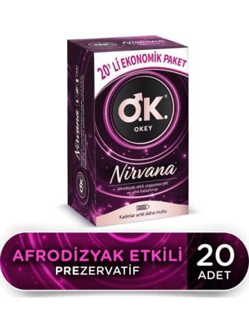 أوكاي نيرفانا هوت واقي ذكري عدد 20