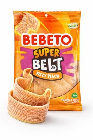 BEBETO SUPER BELT FIZZY PEACH 135 G