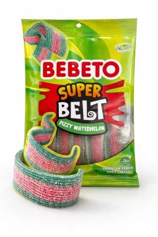 BEBETO SUPER BELT FIZZY WATERMELON 135 G