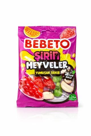 BEBETO ŞİRİN MEYVELER 80 G