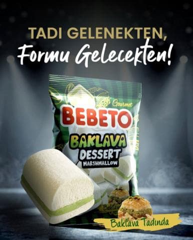 BEBETO BAKLAVA DESSERT MARSHMALLOW 60 G